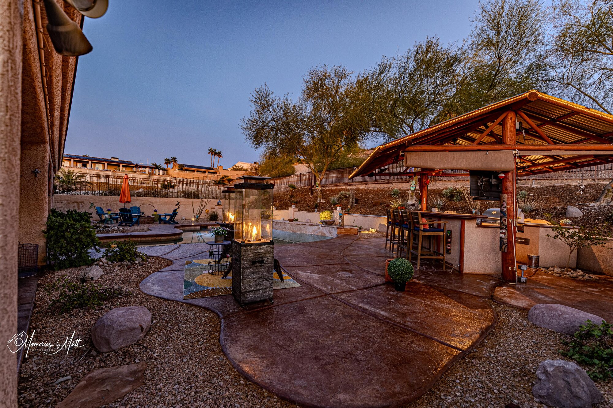 Desert Pool & Tiki Retreat