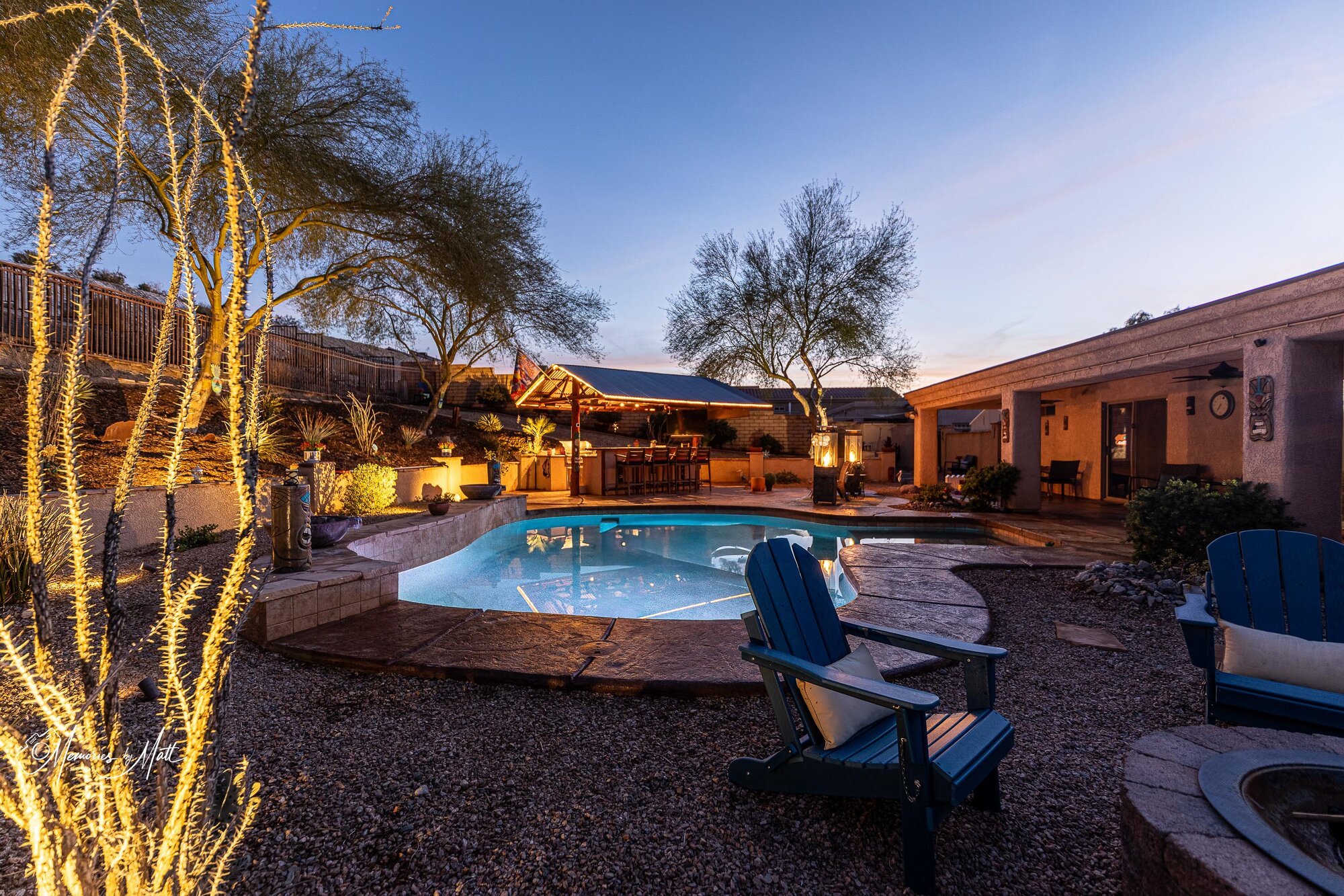 Desert Pool & Tiki Retreat