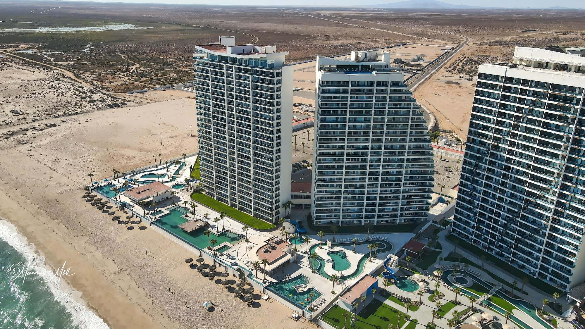 Encántame Towers Vacation Rental — aerial view