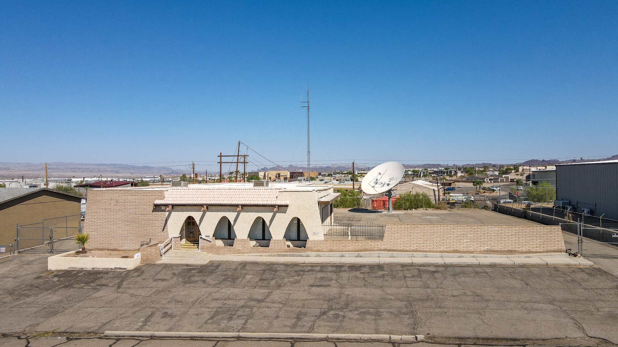 Commercial Work — aerial view
